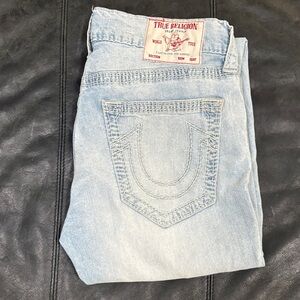 True Religion Light Wash Denim Jeans